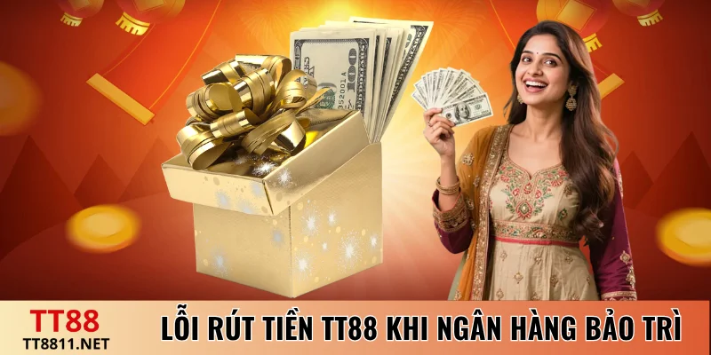 Lỗi rút tiền TT88 khi ngân hàng bảo trì